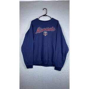 Minnesota Twins Sweatshirt Mens XL Blue MLB Baseball Genuine Merchandise